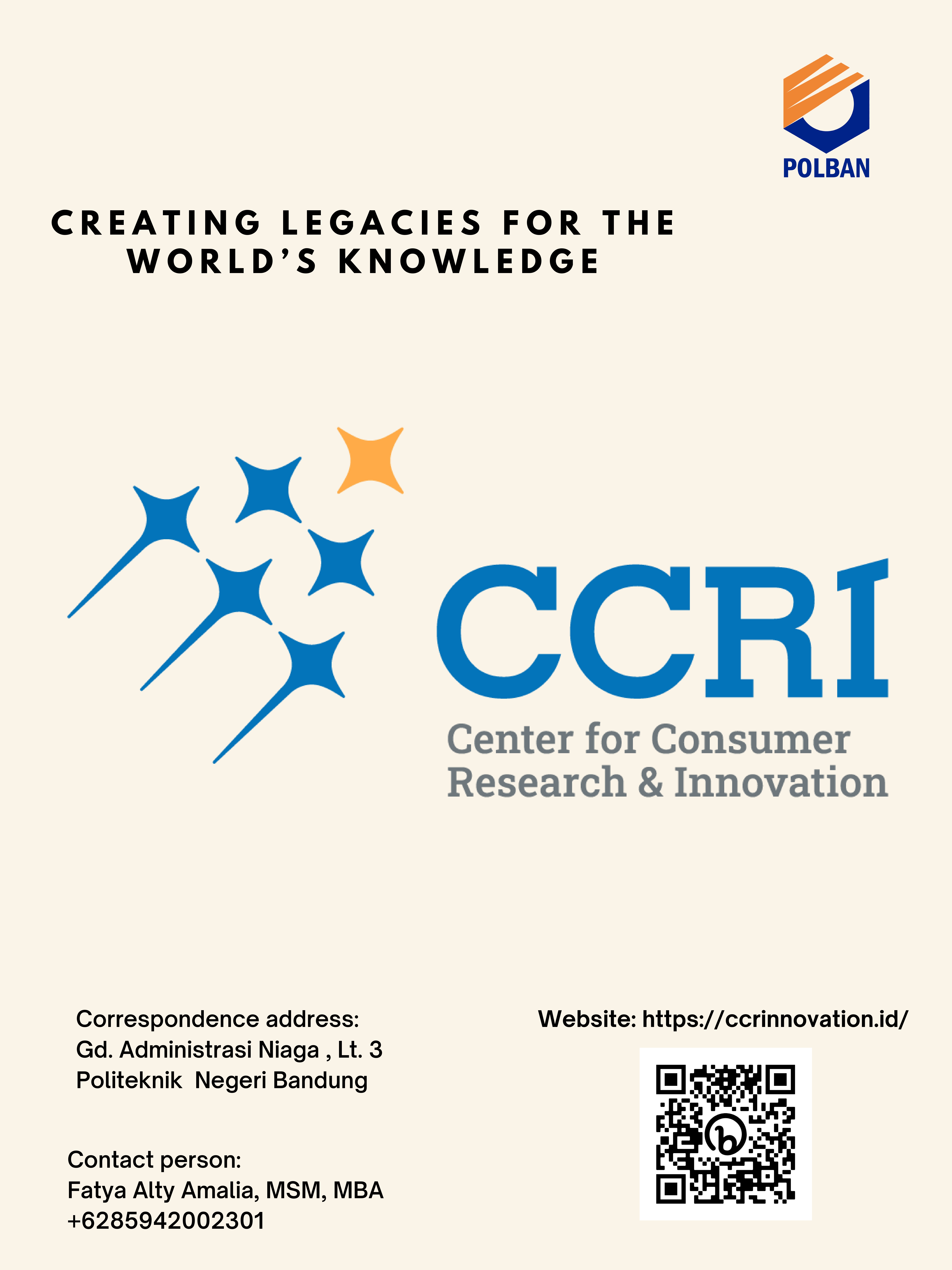 Center for Consumer Research and Innovation