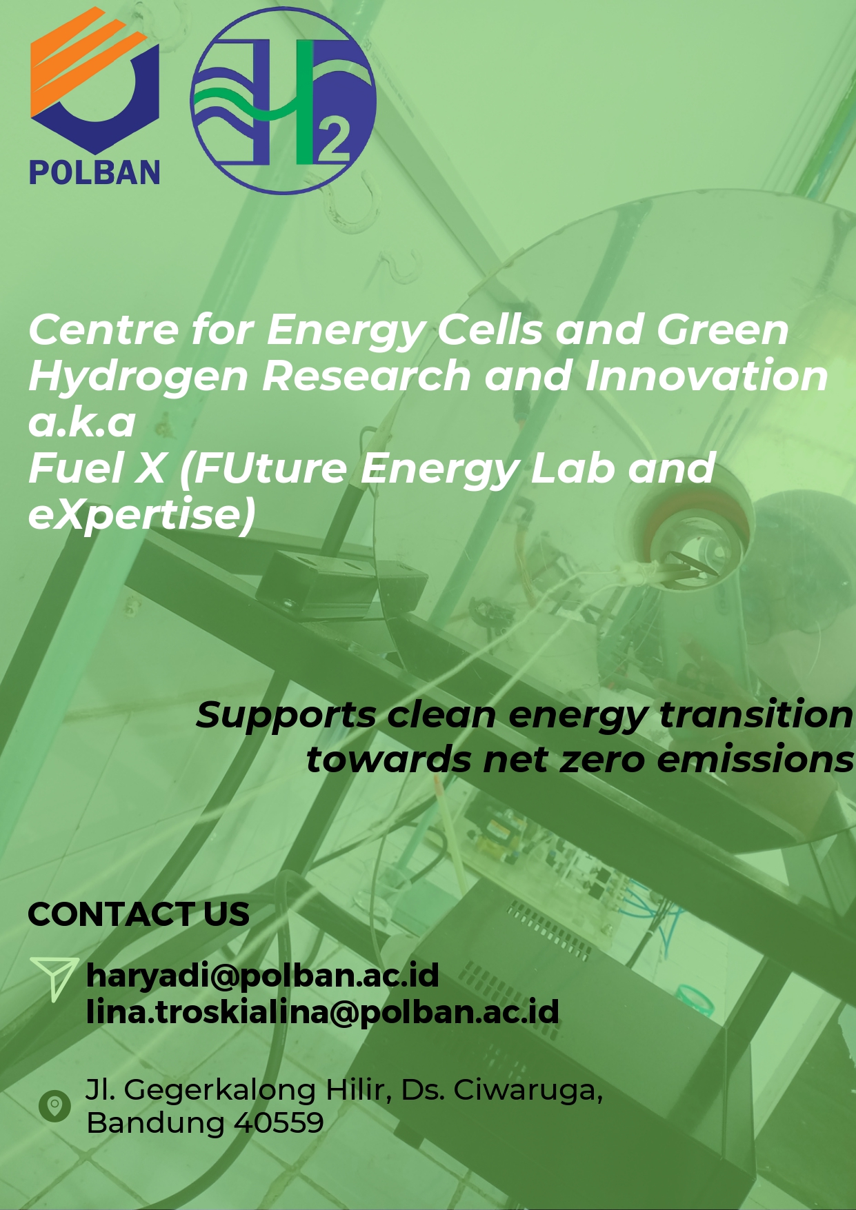 Centre for Energy Cells and Green Hydrogen Research and Innovation Politeknik Negeri Bandung